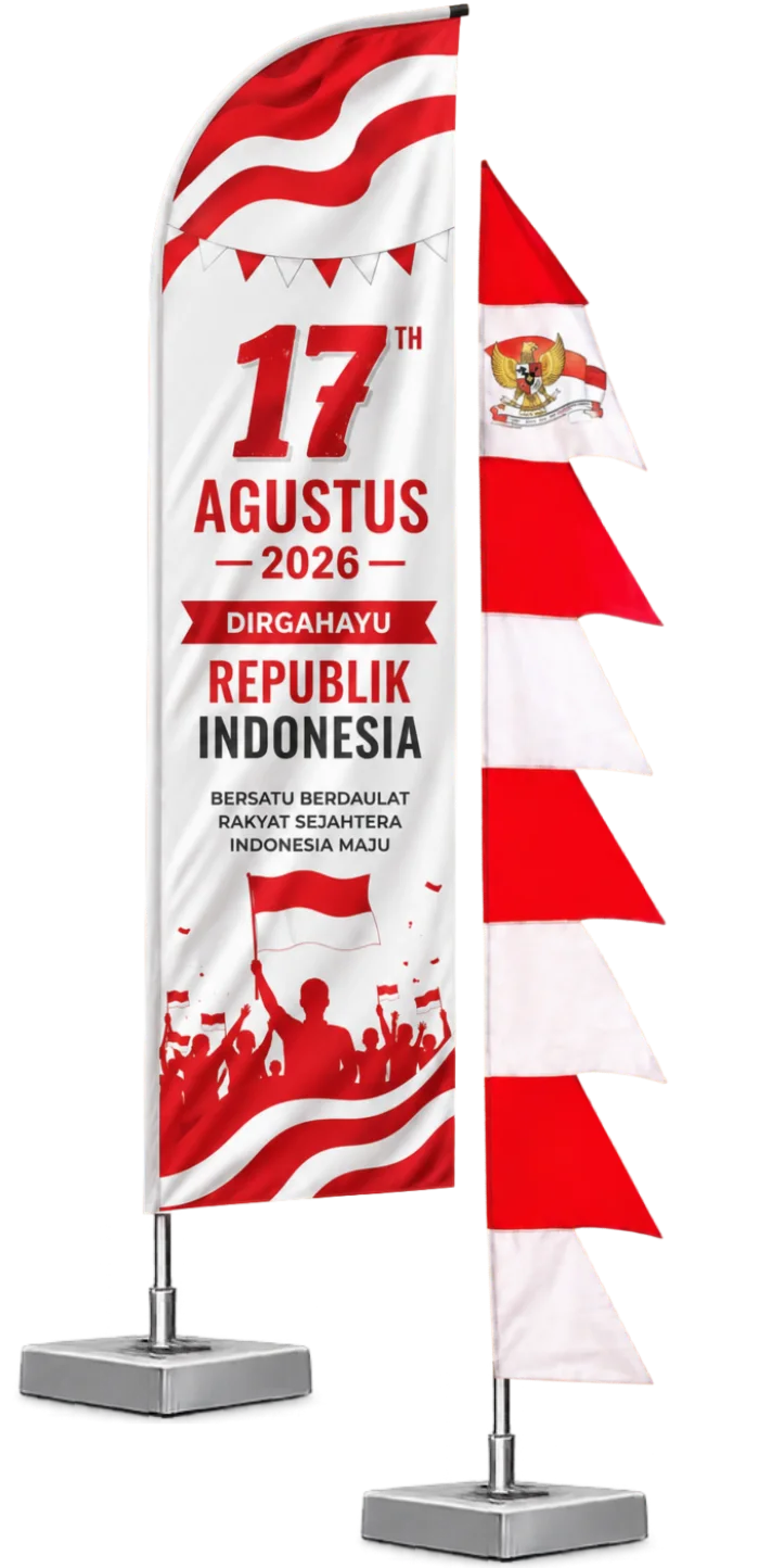 Umbul-umbul & Bendera — Dexprint Karawang