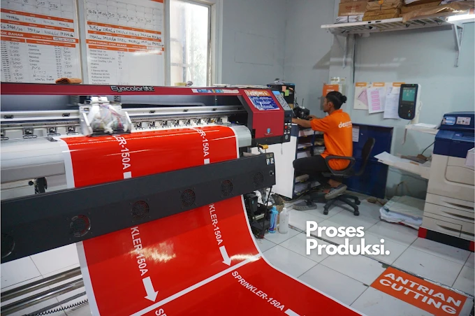 Tim produksi Dexprint Karawang